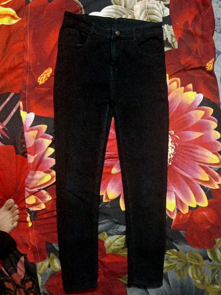 Black Denim Jeans