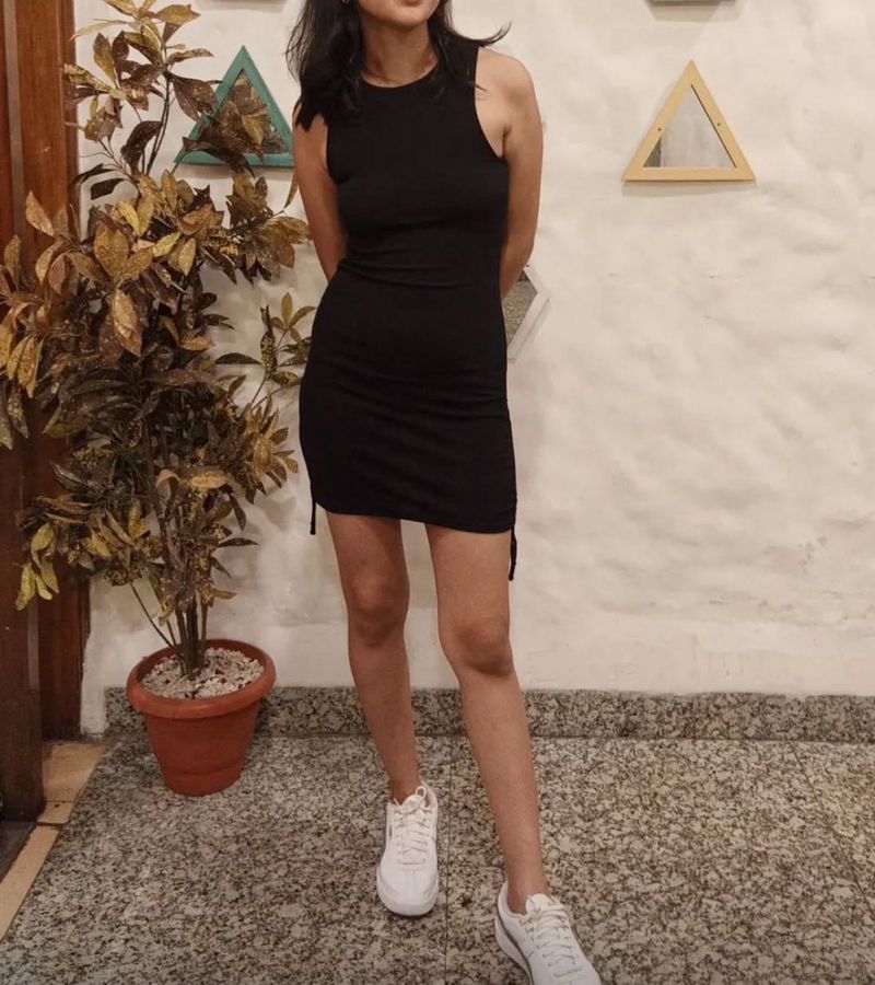 H&amp;M Black Bodycon Dress