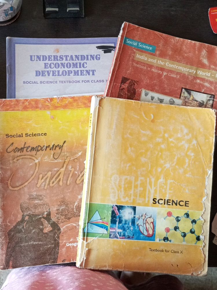 SST And Science Class 10 Ncert Textbooks