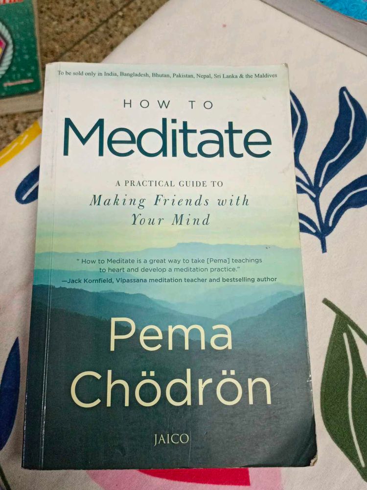 How to Meditate Book