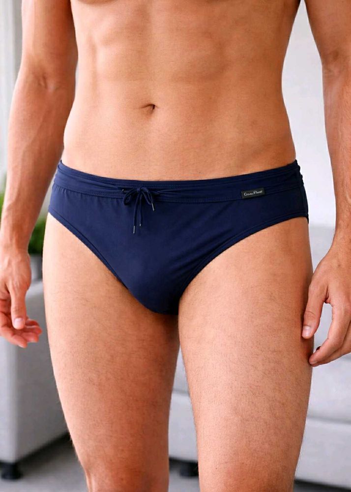 Calvin Klein Men’s Navy Blue Swim Brief