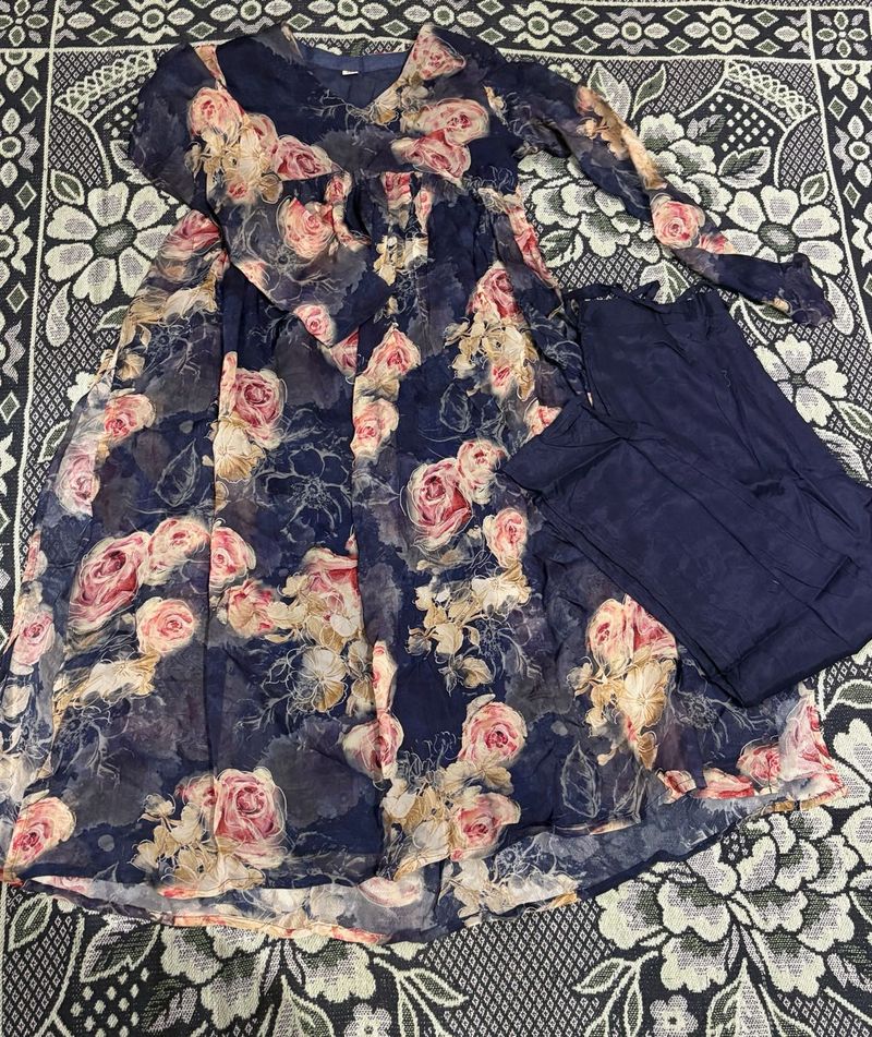 Chiffons Kurta Co-ords