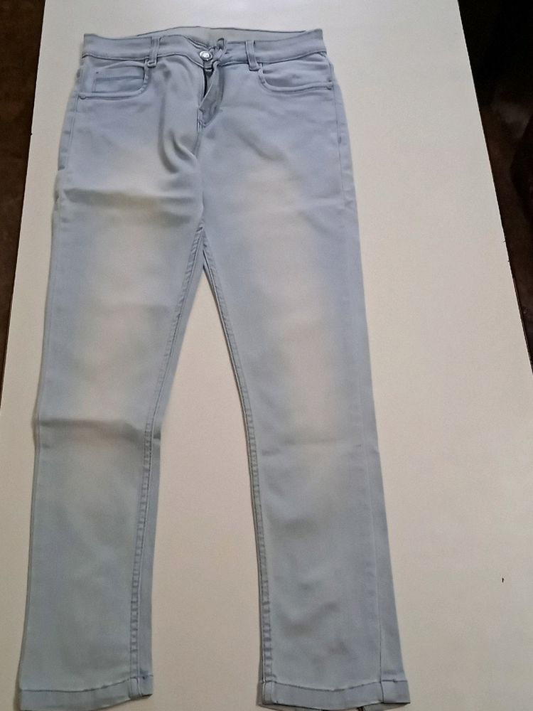 Blue Faded Jeans