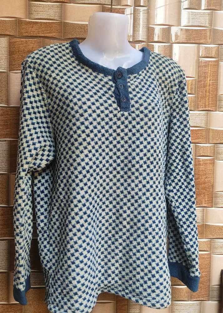 Patterned Long Sleeve  Sweater