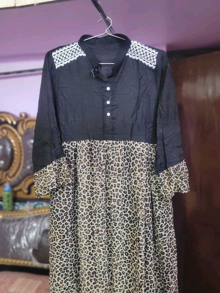 Long Kurti  With Belt