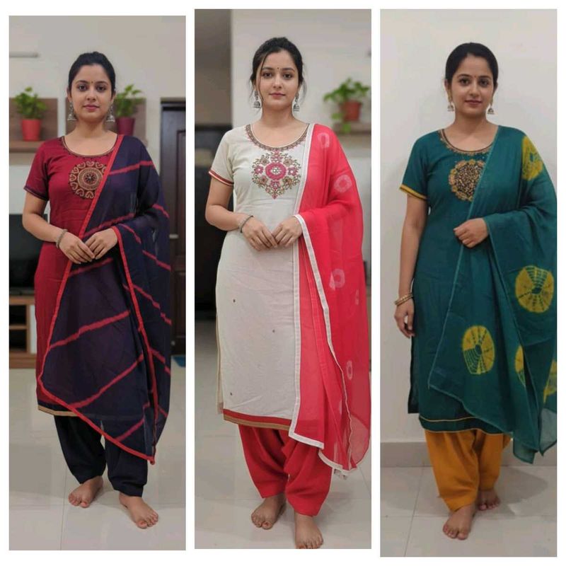 Ethnic Kurta Sets of 3