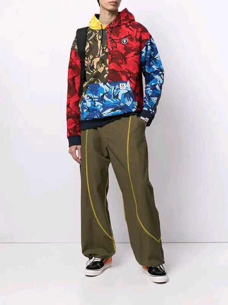 bape Aape By *A Bathing Ape® Camouflage Print Hood