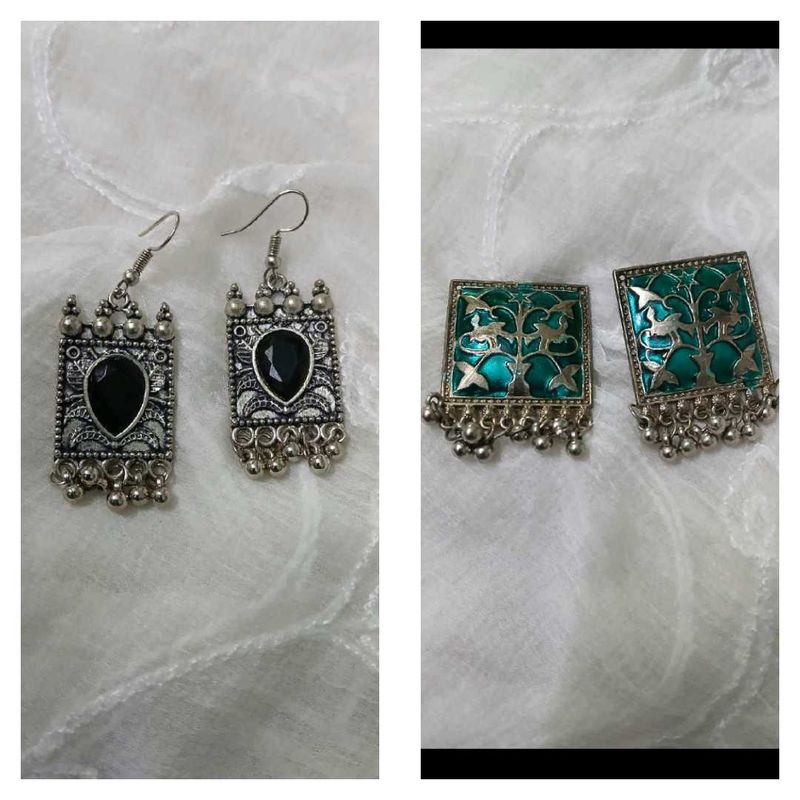 dangle Earrings Necklace combo