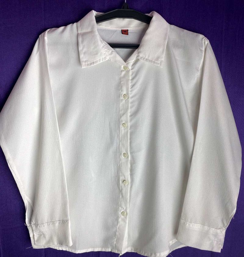 White Long Sleeve Shirt