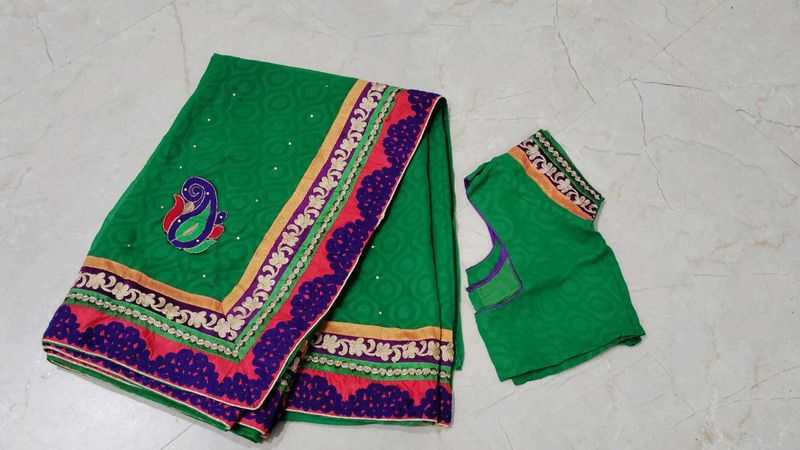 Partywear Saree💚