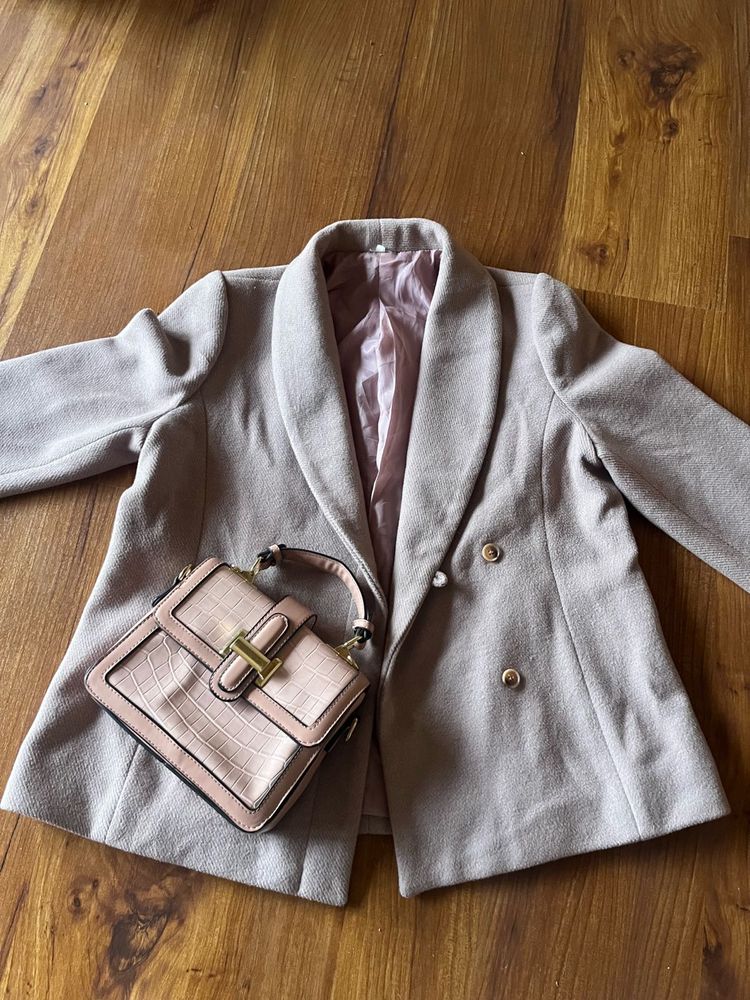Chic Blazer &amp; Bag Set