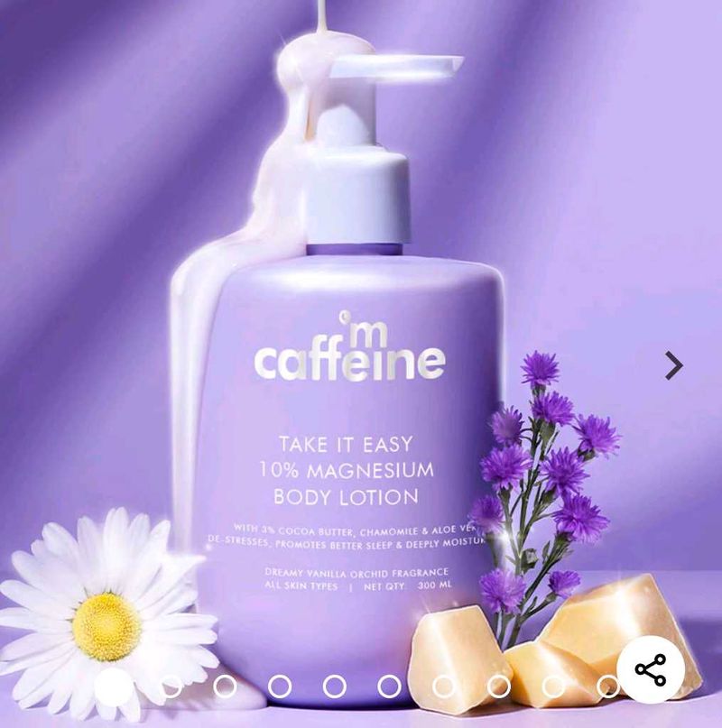 mCaffeine Magnesium Body Lotion 💜