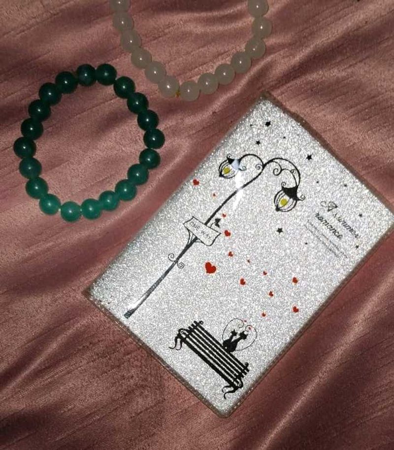 Mini Diary And Bracelet Combo