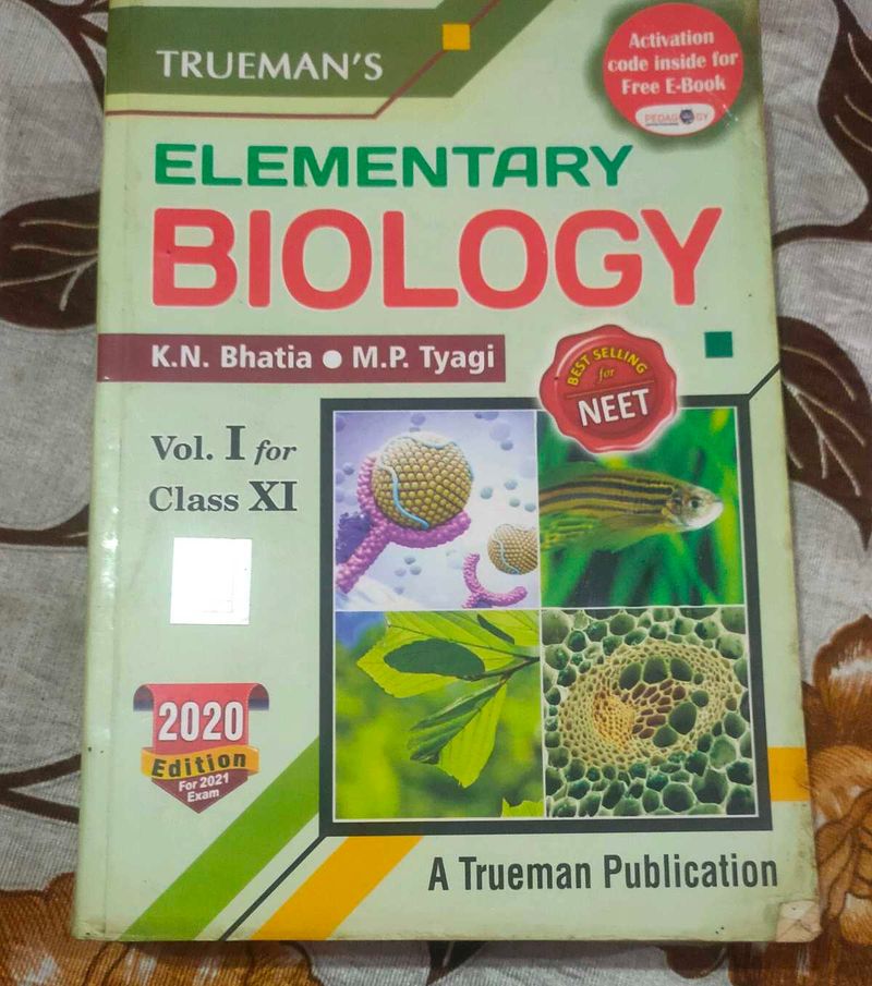 Trueman&#39;s Elementary Biology Vol. I for Class XI