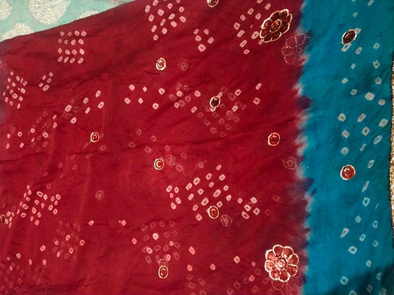 Bandhni Saree/ 1 Saree Free