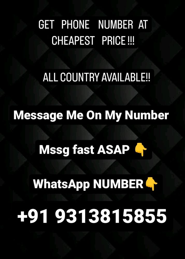 For Otp Phone Number At Cheap Price Message Me On