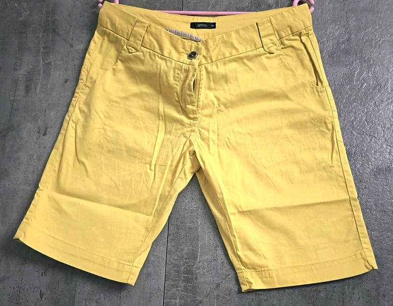 Yellow Shorts Women