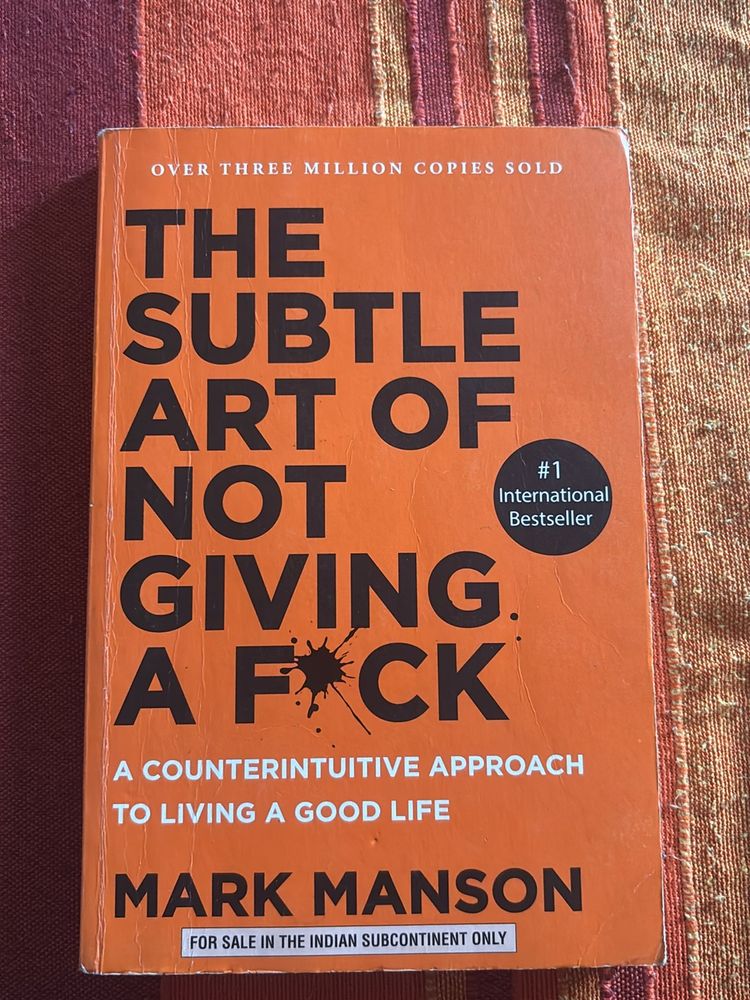The Subtle Art Of Not Giving A F*ck
