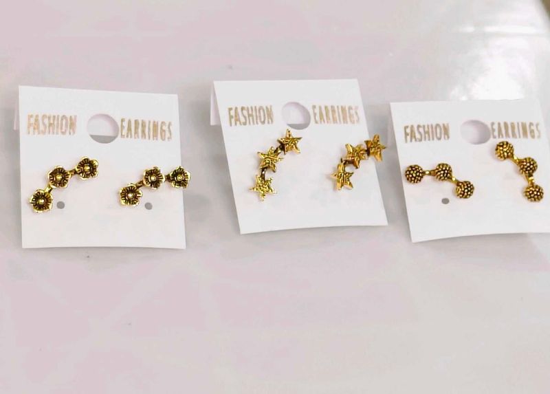 Earrings Set - Combo of 3