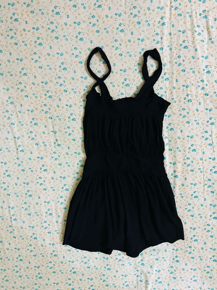 Mini black Jumpsuit