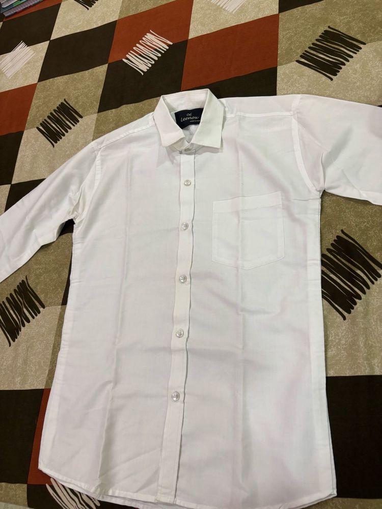 Crisp White Dress Shirt