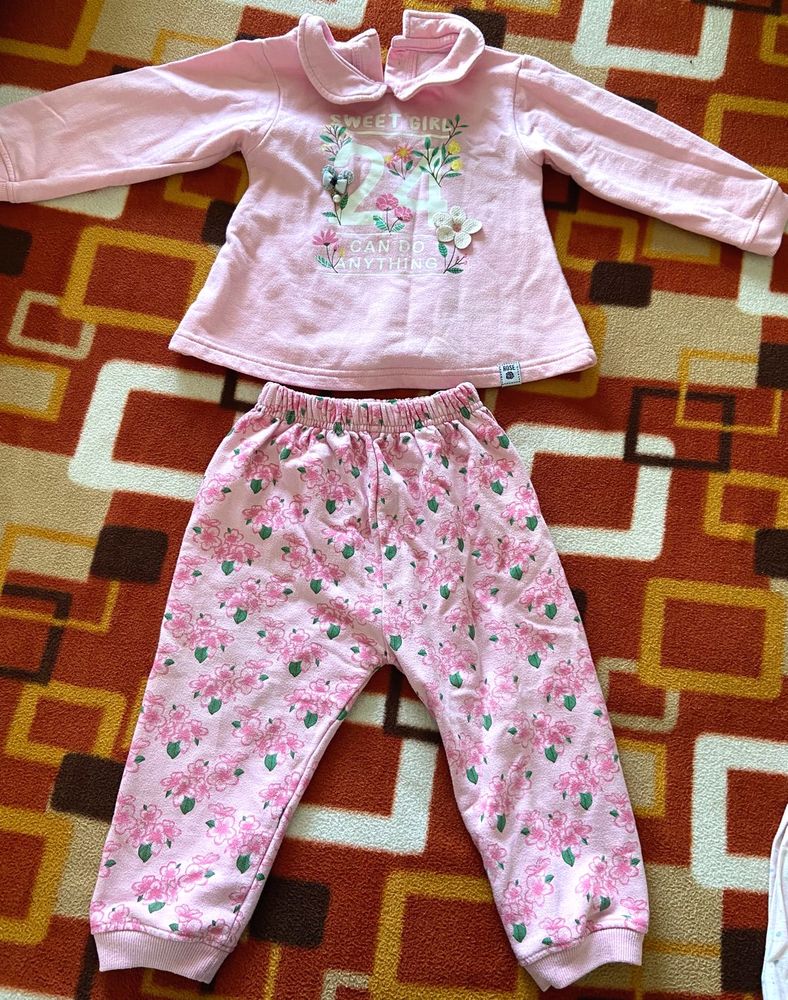 Cute Mild Warm Girls Set