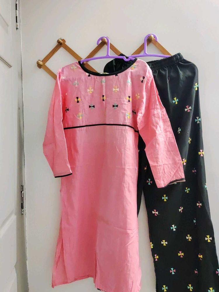 Stitched Kurthi And Bottom