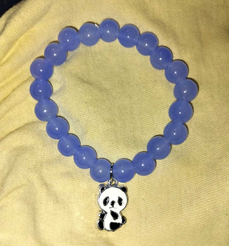 Panda Charm Beaded Bracelet