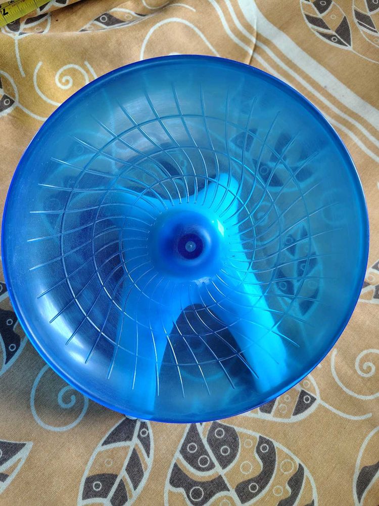 Blue Hamster Exercise Wheel