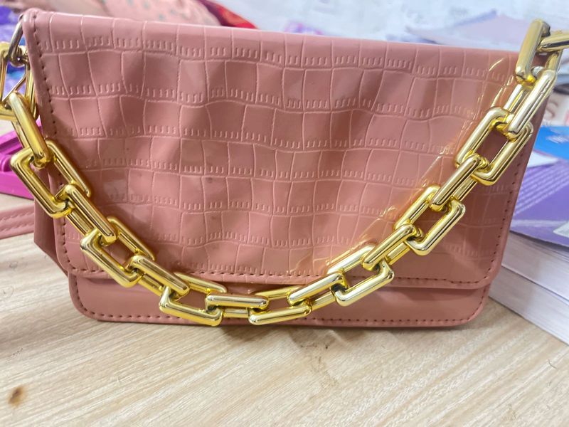 ZARA Women Sling Bag With Additional Attachment