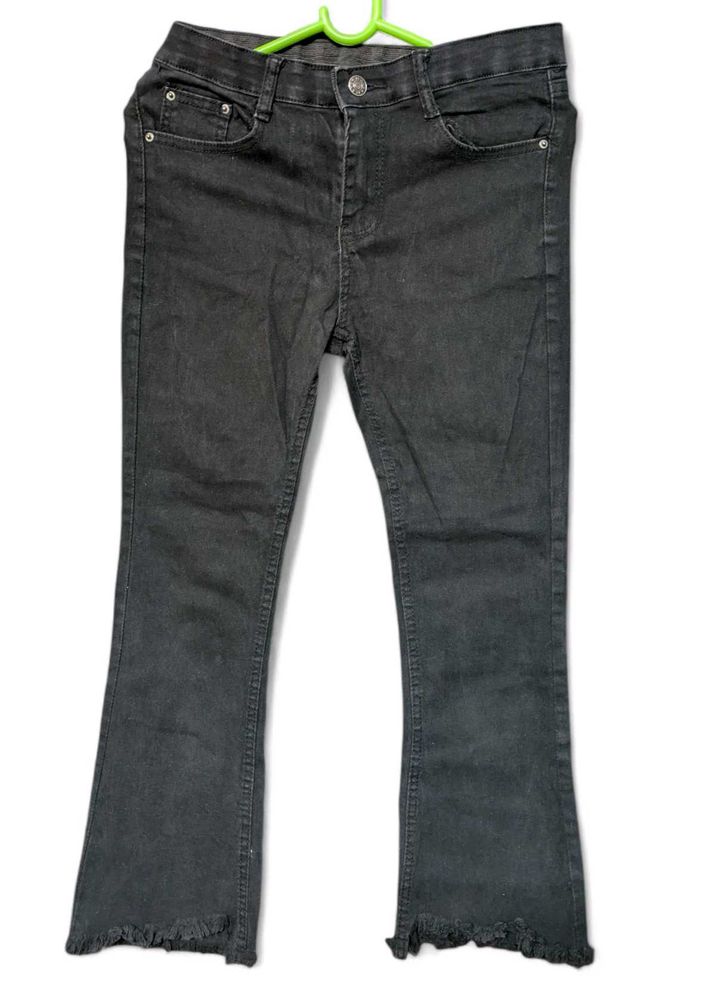 Flared Denim Jeans