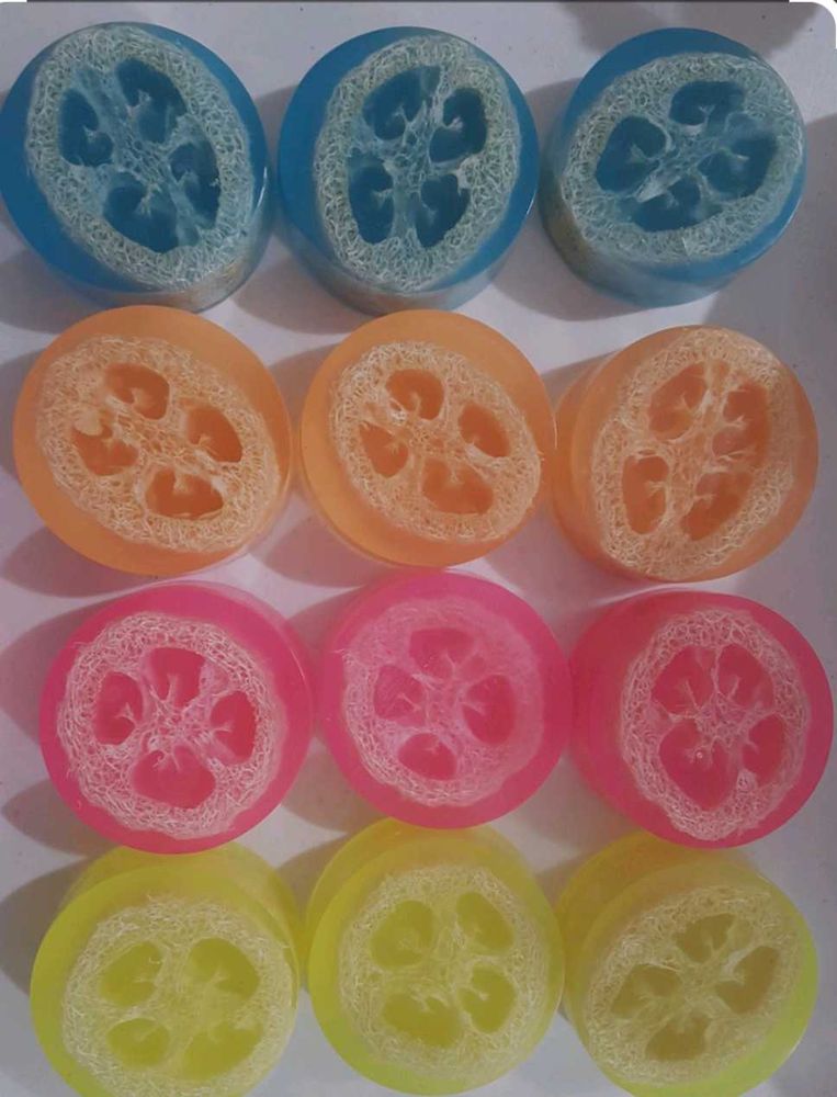 Handmade Loofah Soaps- Pack of 10