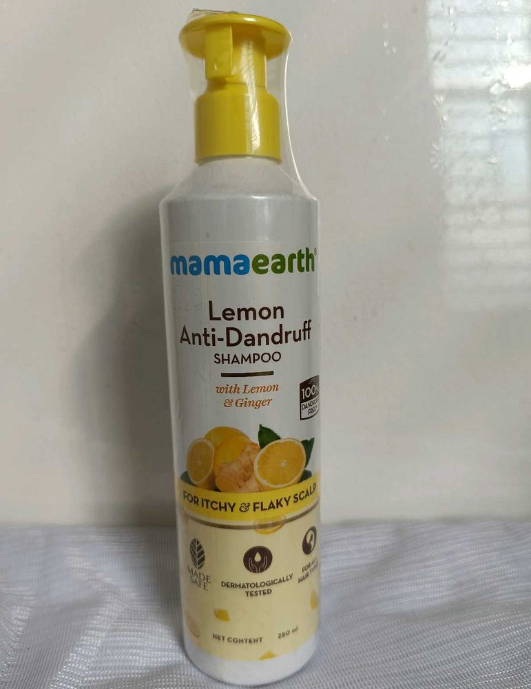 Mamaearth Lemon Anti Dandruff Shampoo