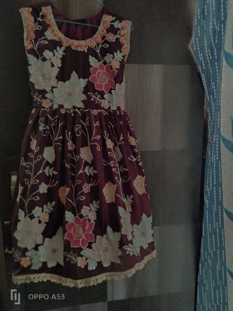 Frock With Sharara