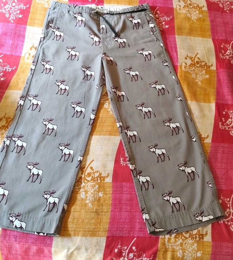 Moose Print Pants