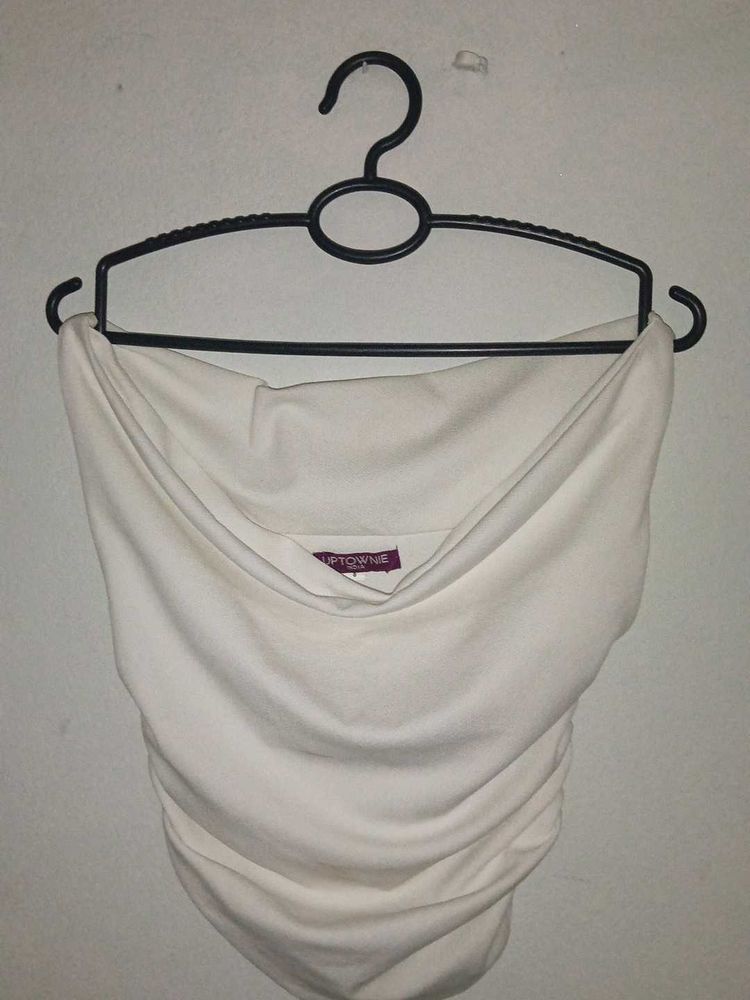 Uptownie Draped Top(Stretchable)