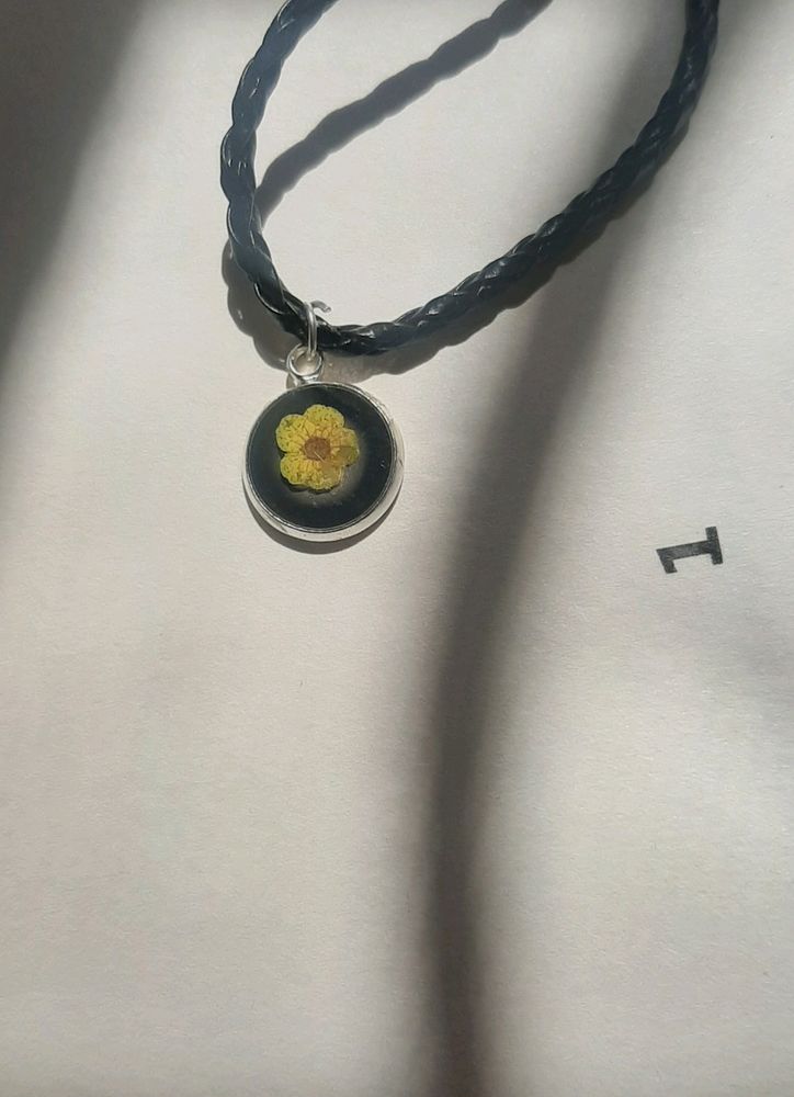 Yellow flower Pendant
