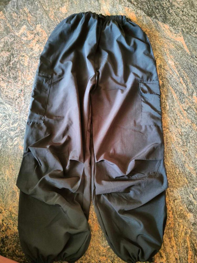 Black Parachute Pant