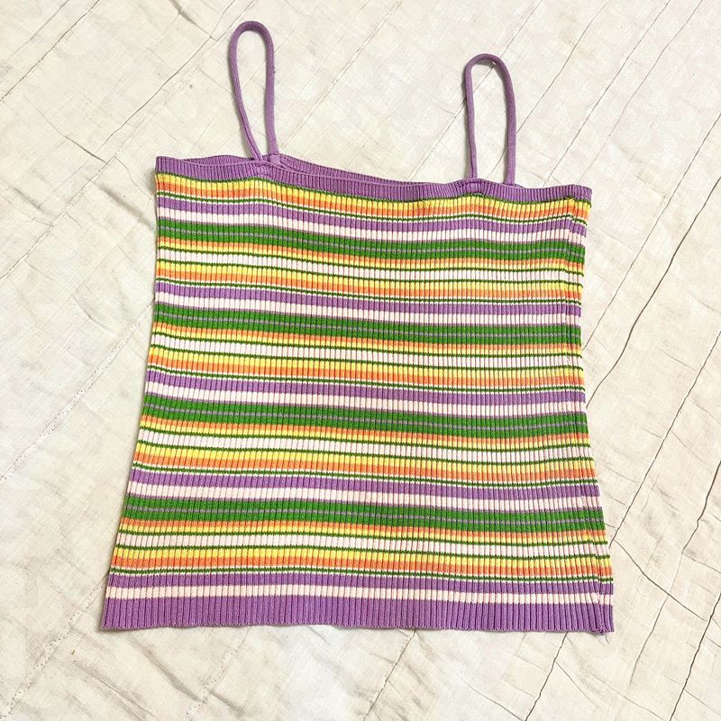 Multicolor Strap Top🌈