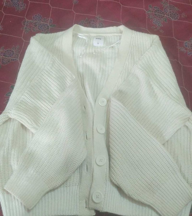 Cream Cardigan