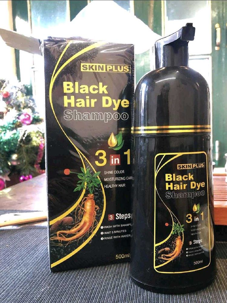 Black Hair Dye Shampoo