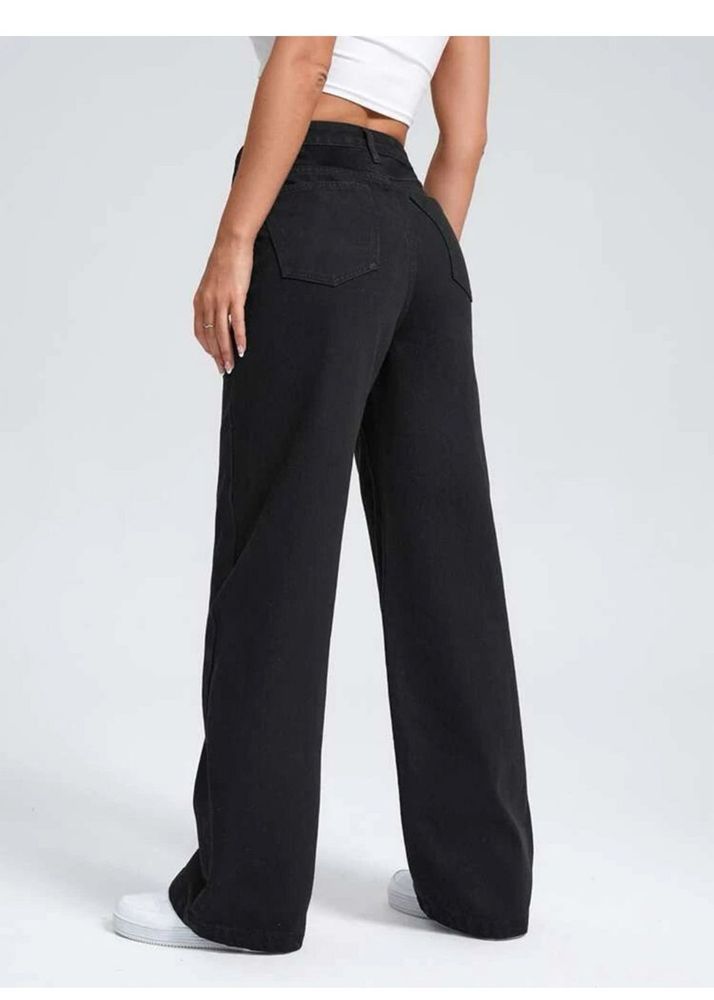 Black Wide Leg Jeans