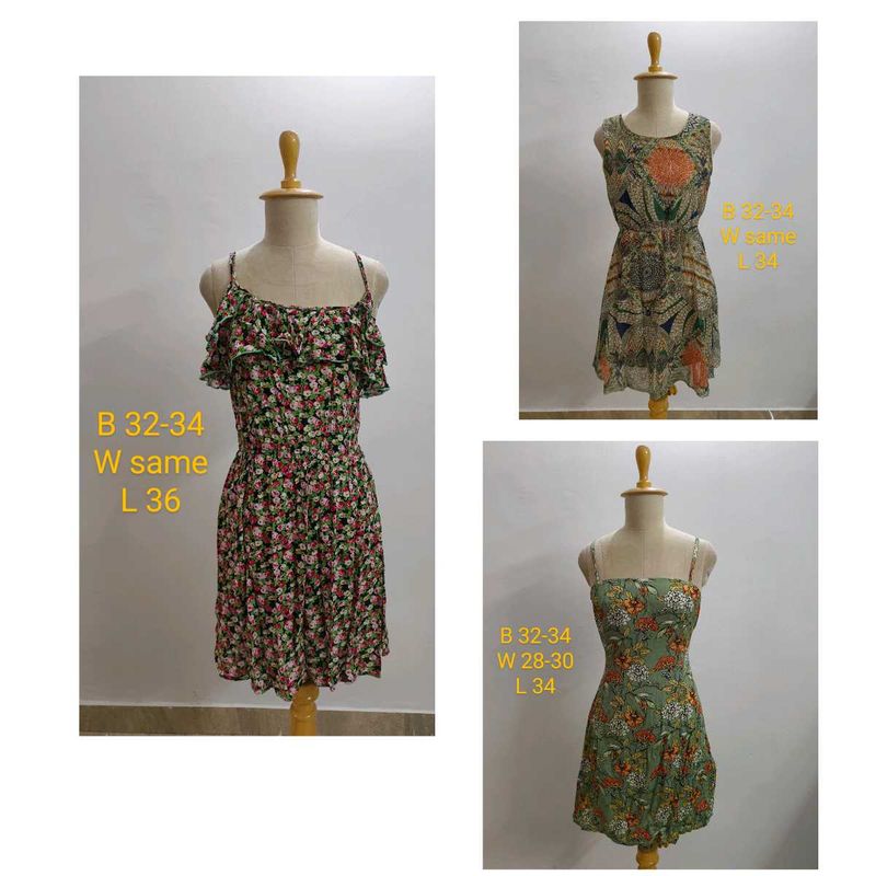 Cute Floral Print Dress Bundle(Fixed Price)