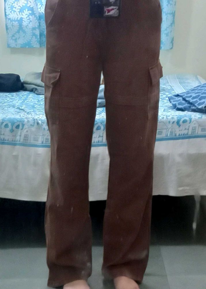Urbanic Brown Cargo Pants