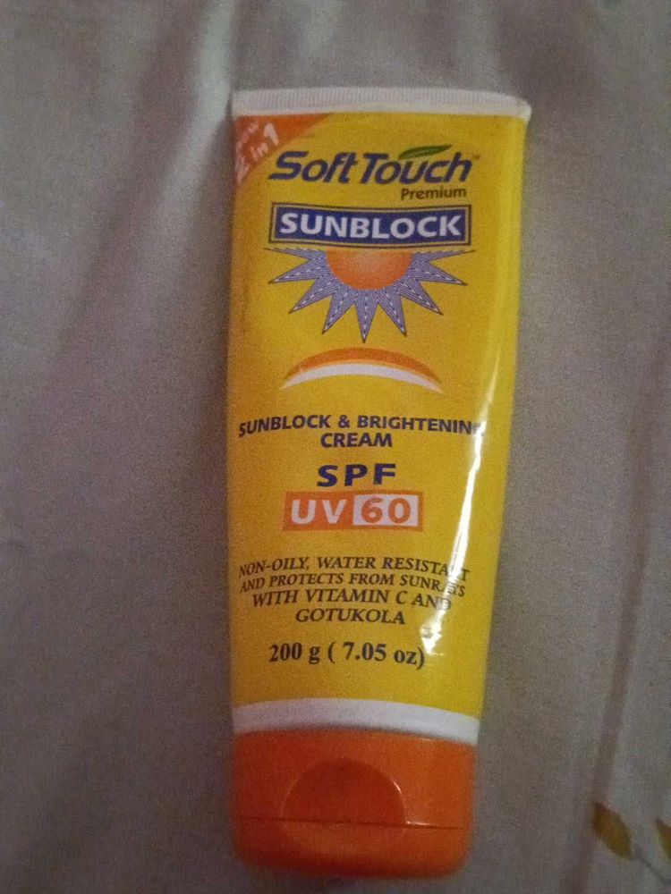 Soft Touch Premium Sunblock SPF 60