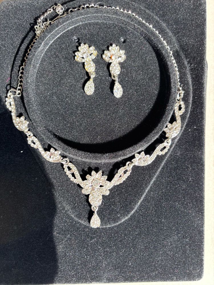 Rhinestone Jewelry Set