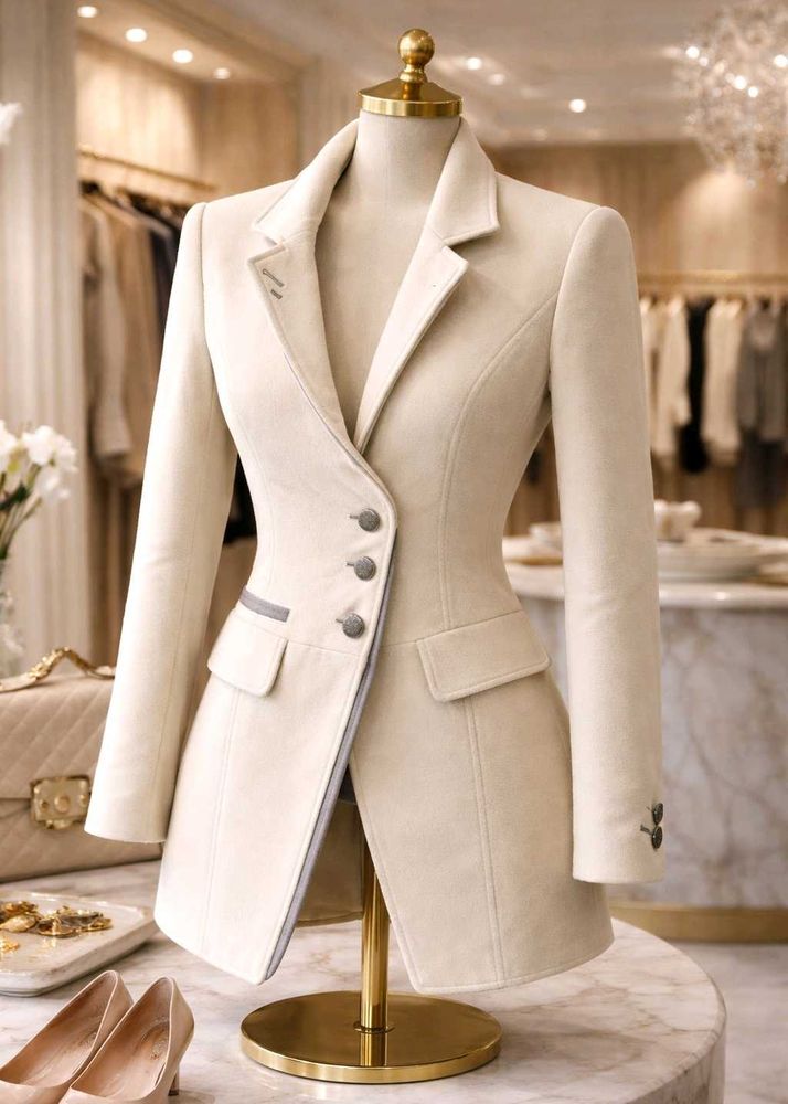 Elegant Cream Blazer