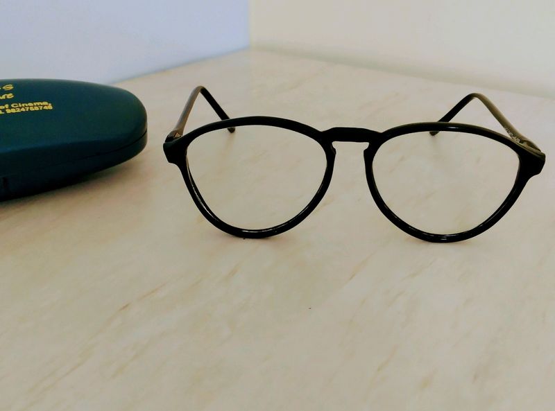 Unisex Full Rim Aviator Clear Glass Frame
