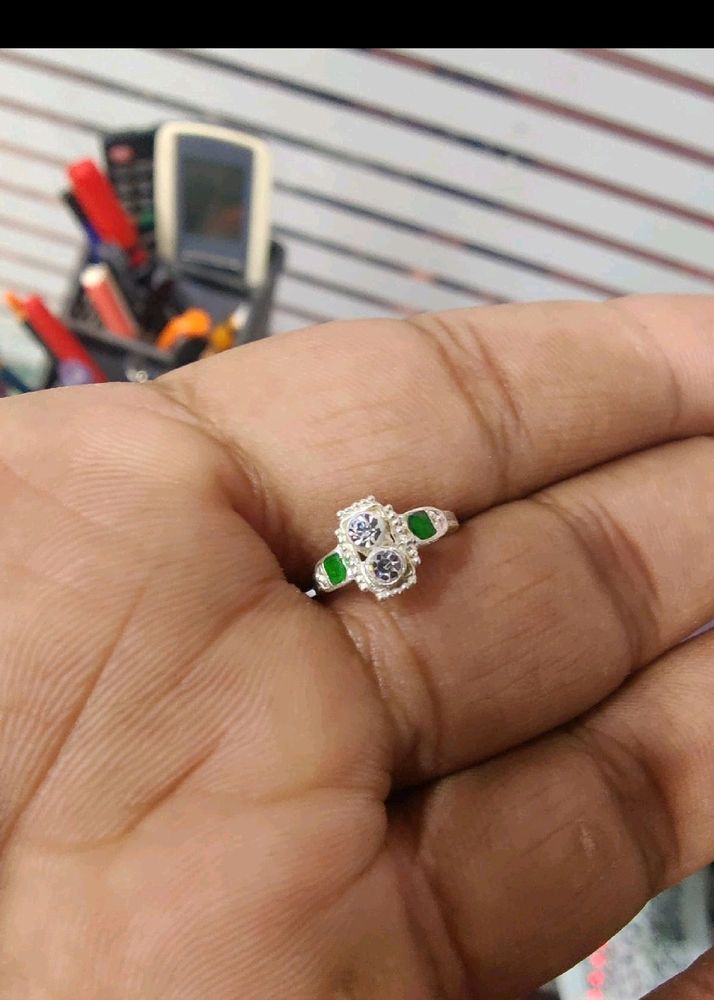 Pure Silver Bacho Ki Ring