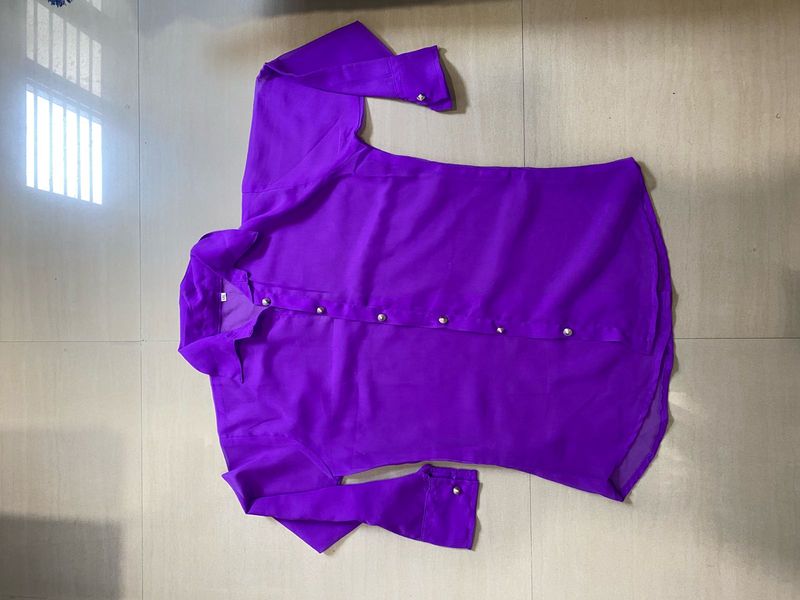 Purple shirt | used once only | like new